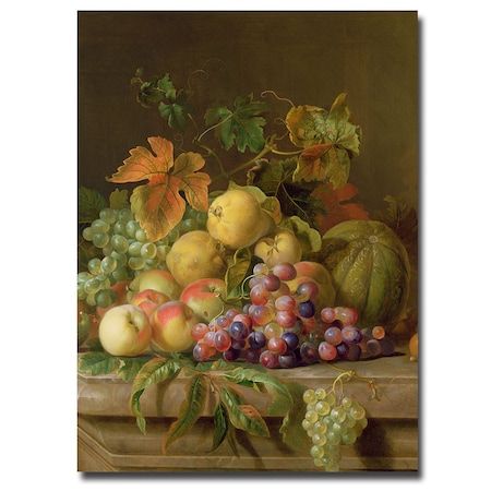 Jacob Bogdany 'A Fruit Still Life' Canvas Art,24x32